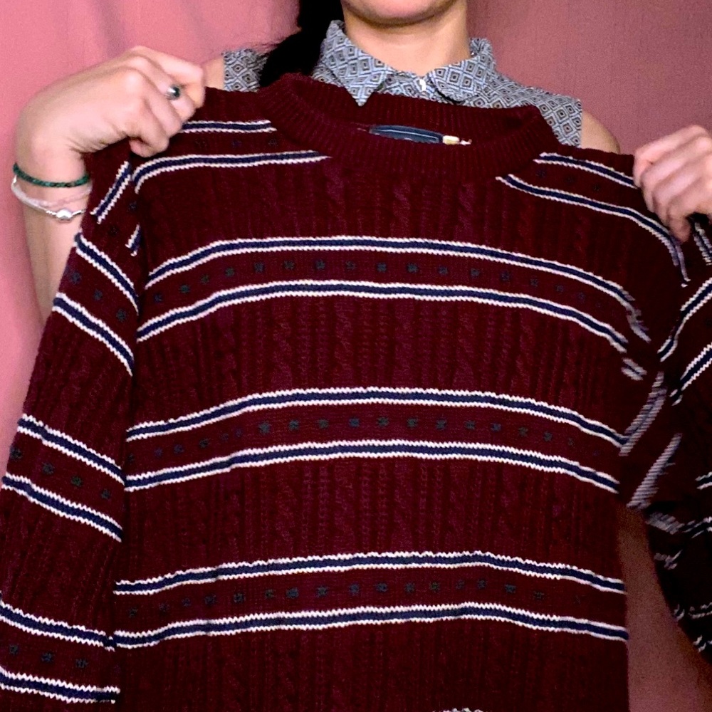 Knit sweater